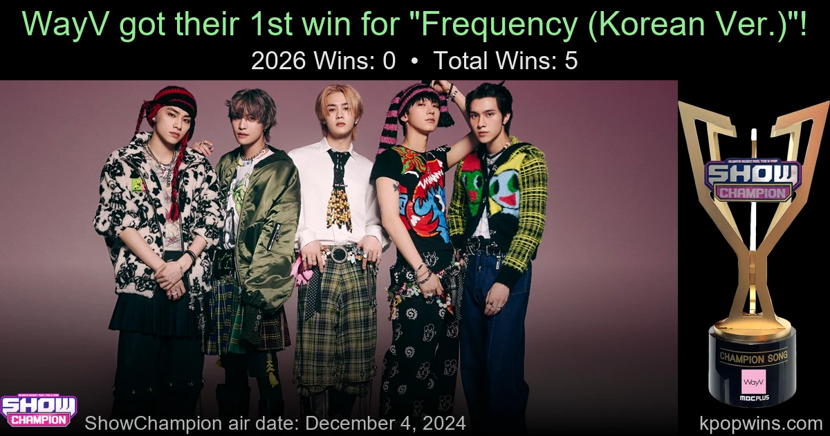 WayV - Frequency (Korean Ver.)
